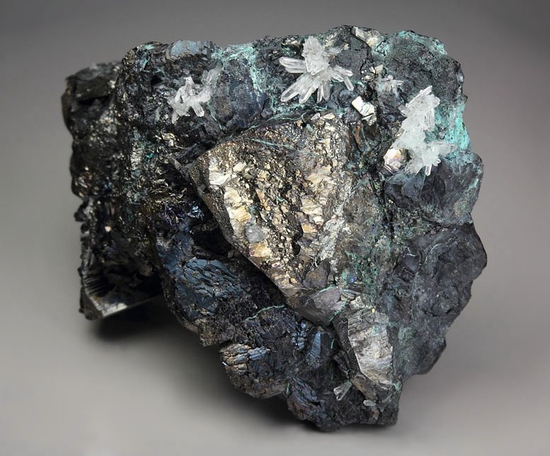 TETRAHEDRITE, CHALCOPYRITE, QUARTZ