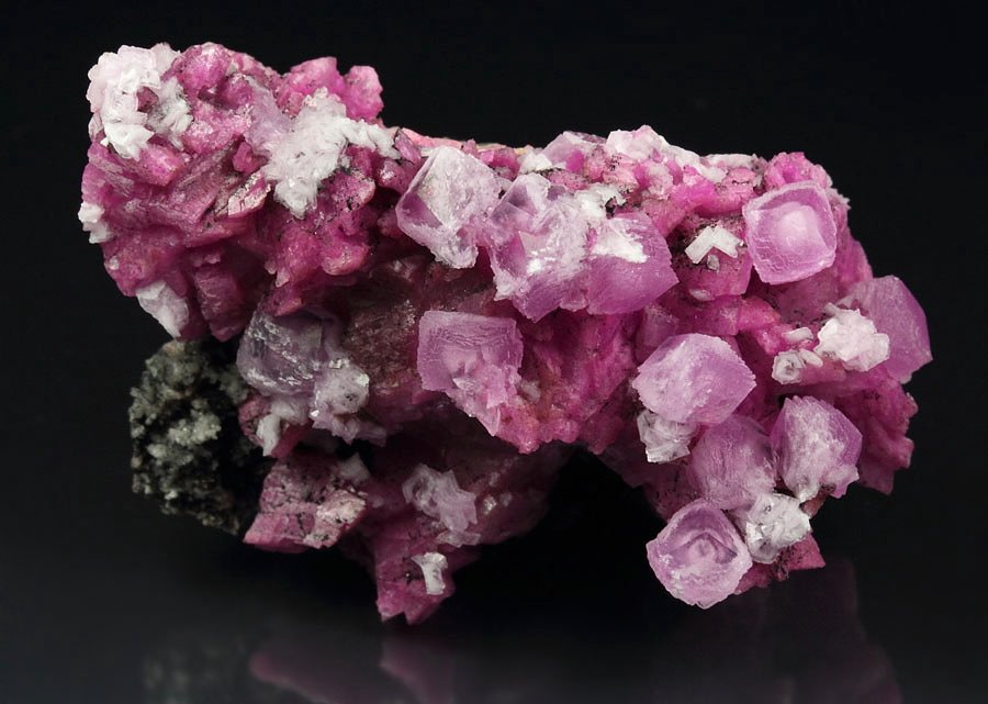 DOLOMITE var. COBALTOAN DOLOMITE, CALCITE var. COBALTOAN CALCITE