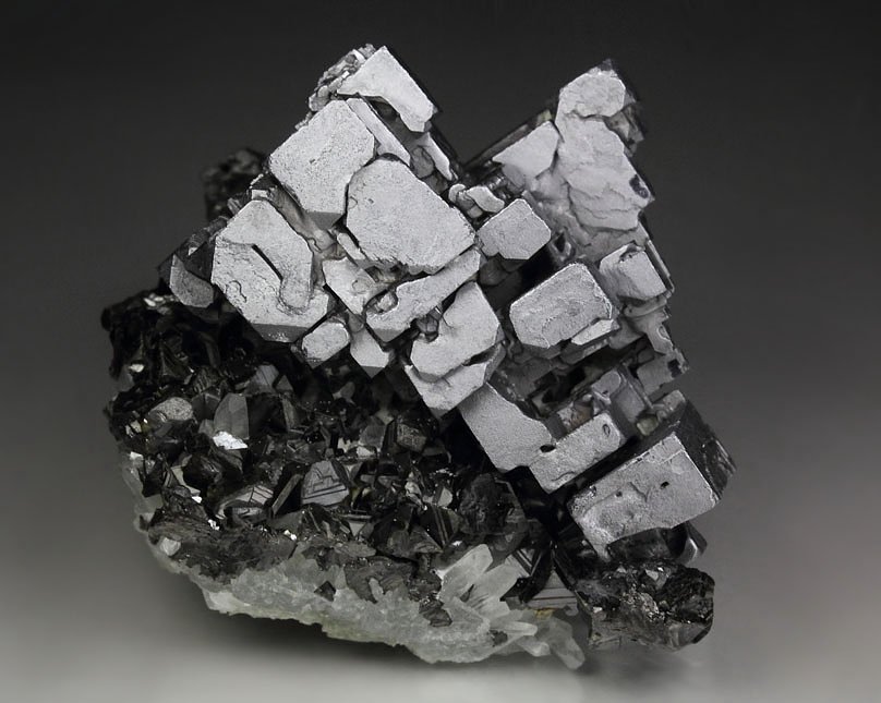 skeletal GALENA, SPHALERITE, QUARTZ