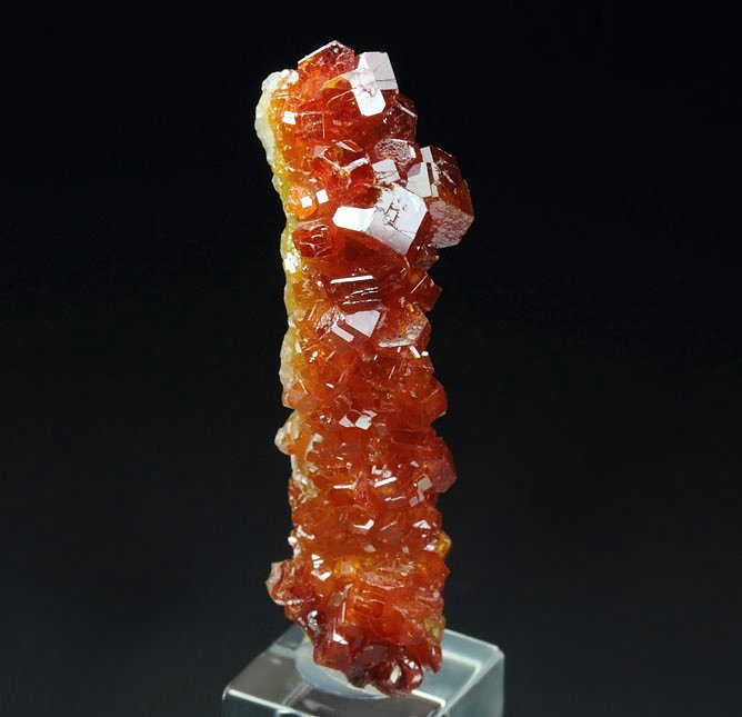 VANADINITE stalactite