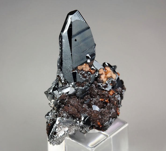 HEMATITE, GARNET var. ANDRADITE