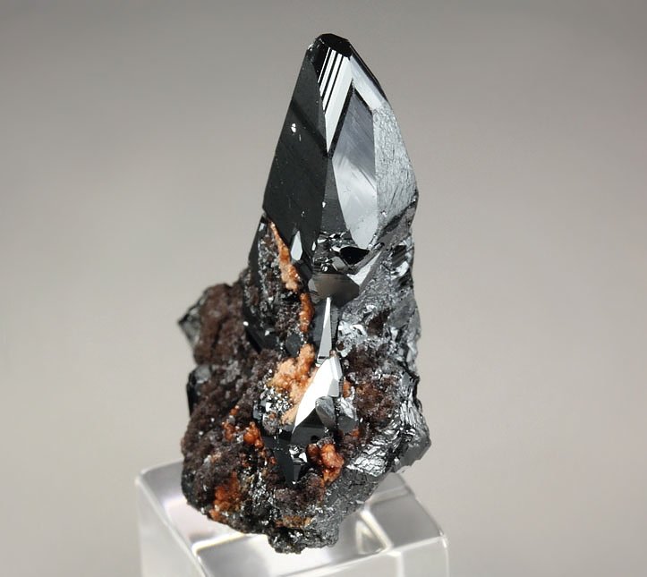 HEMATITE, GARNET var. ANDRADITE