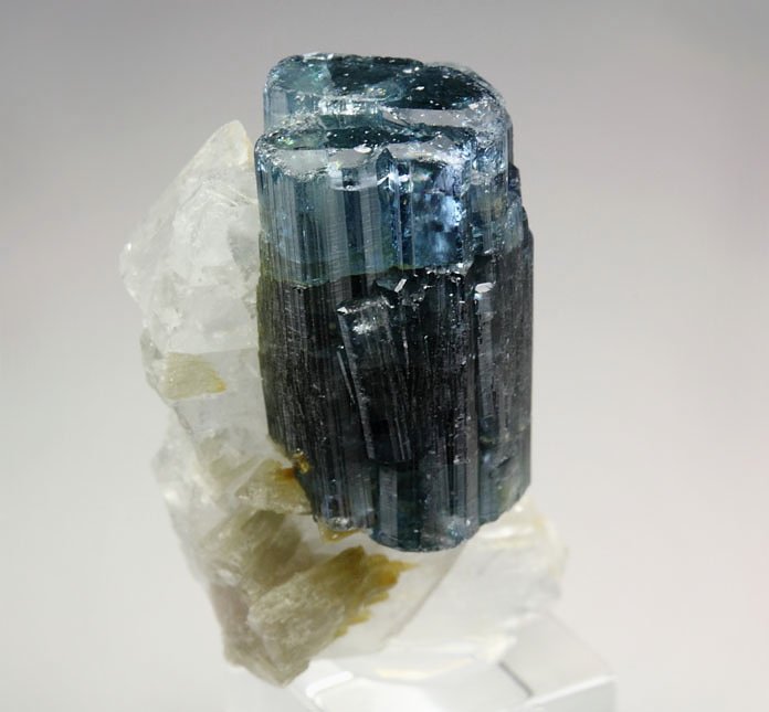 gem FLUORAPATITE, ALBITE, MUSCOVITE