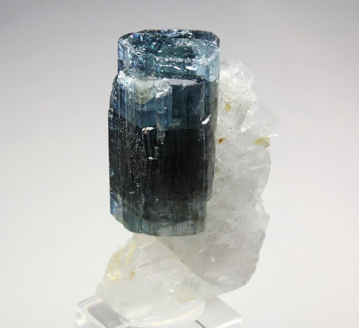 gem FLUORAPATITE, ALBITE, MUSCOVITE