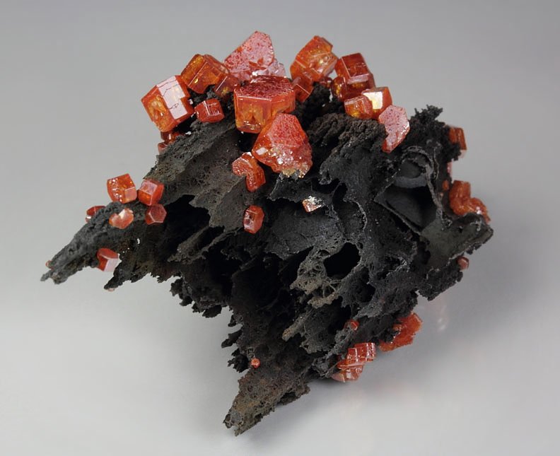 VANADINITE, GOETHITE