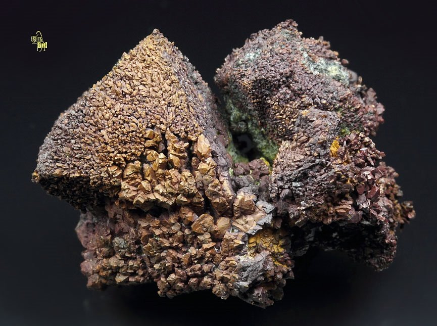 COPPER pseudomorph after CUPRITE