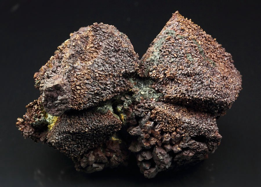 COPPER pseudomorph after CUPRITE