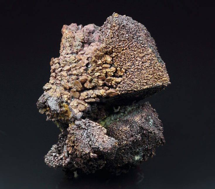 COPPER pseudomorph after CUPRITE