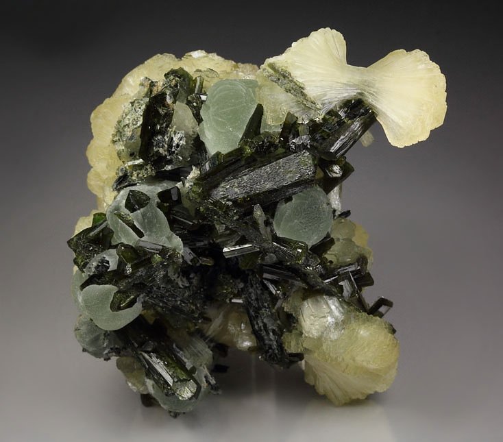 STILBITE-STELLERITE series, PREHNITE, EPIDOTE