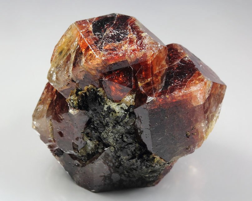 gem ZIRCON bi-terminated, BIOTITE