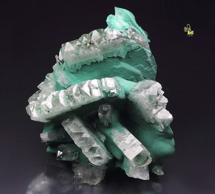 BARYTE, MALACHITE 