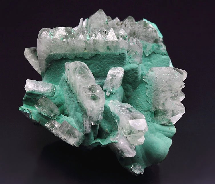 BARYTE, MALACHITE 