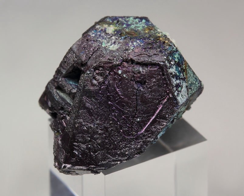 hopper CHALCOCITE with BORNITE coating