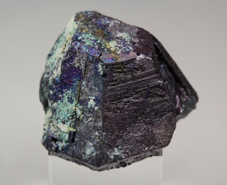 hopper CHALCOCITE with BORNITE coating