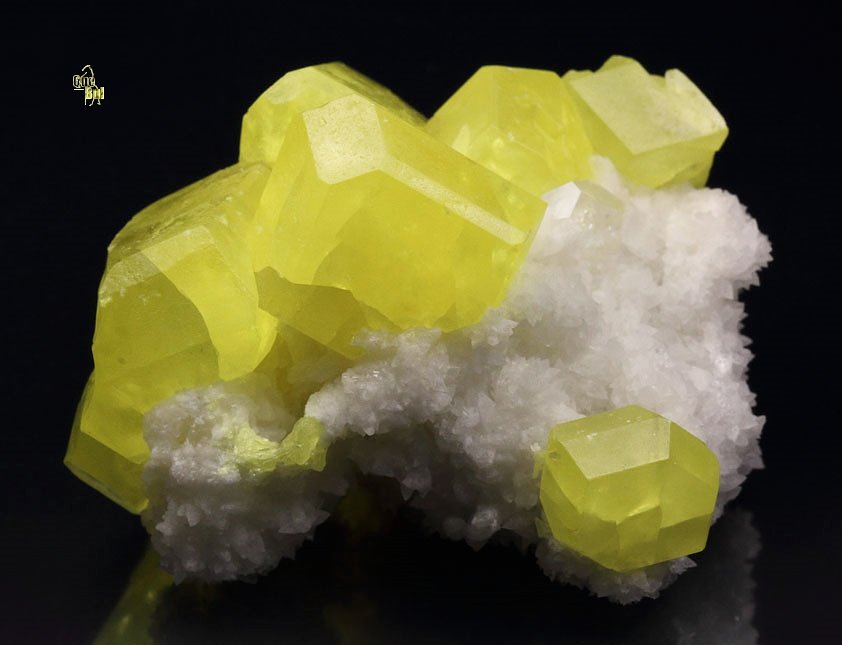 SULPHUR, ARAGONITE