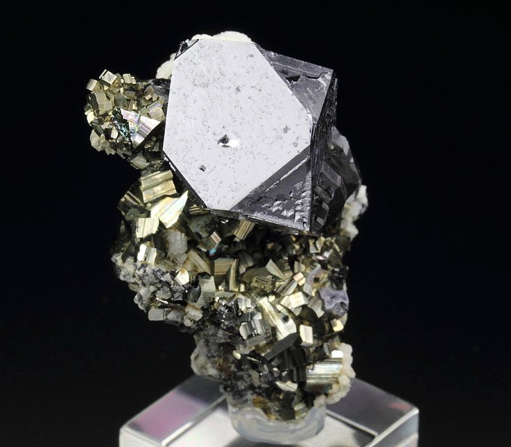 GALENA, PYRITE, SPHALERITE, CALCITE