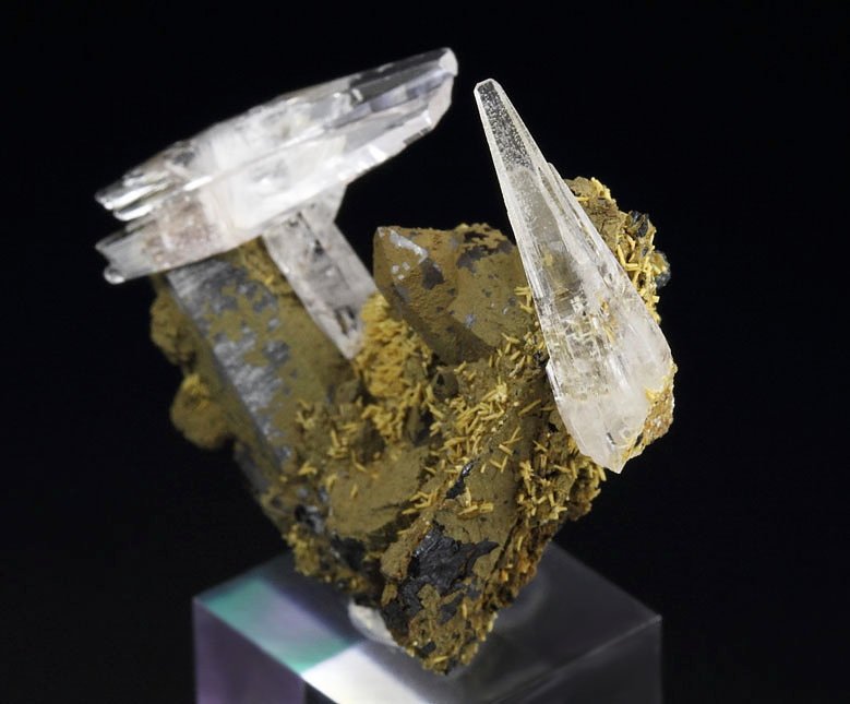 ARAGONITE, QUARTZ