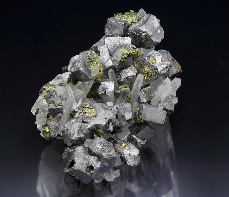 GALENA, CHALCOPYRITE, QUARTZ