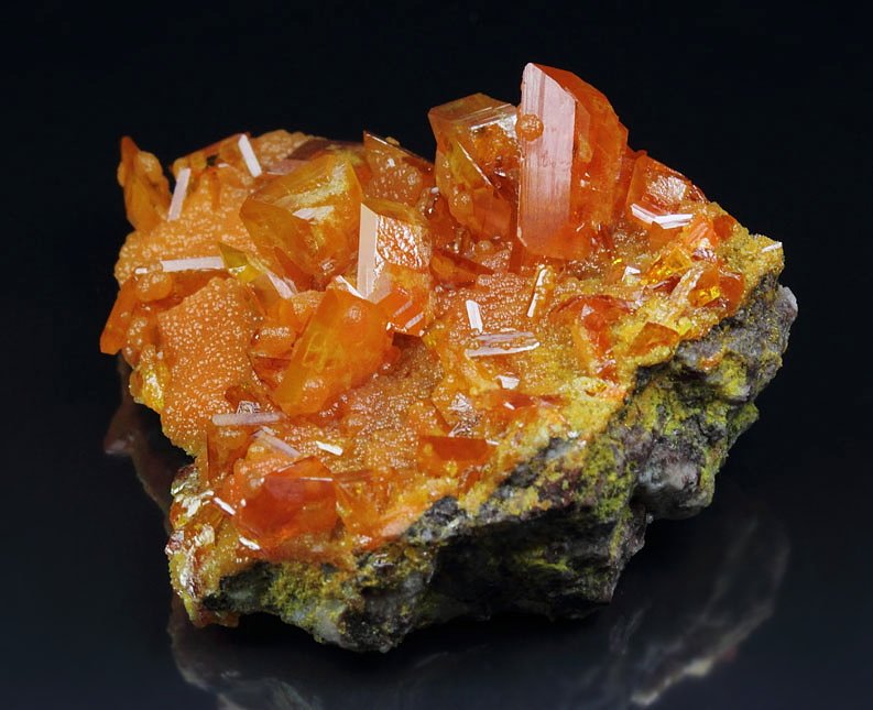 MIMETITE, WULFENITE