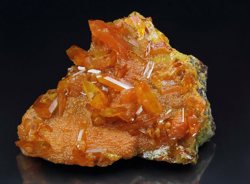 MIMETITE, WULFENITE