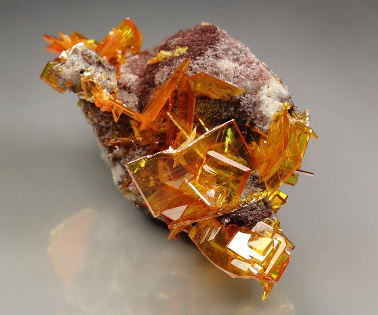 WULFENITE, MIMETITE