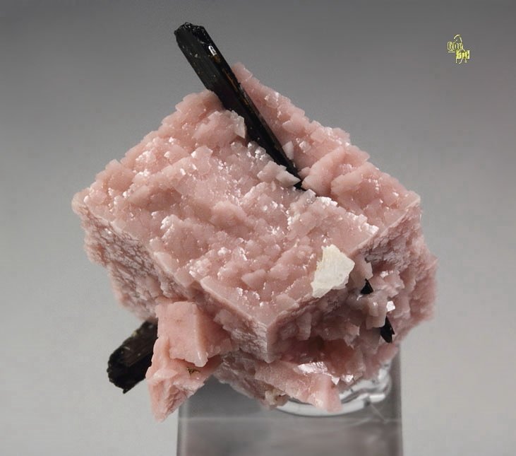 RHODOCHROSITE, AEGIRINE