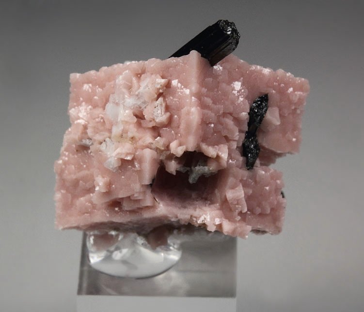 RHODOCHROSITE, AEGIRINE