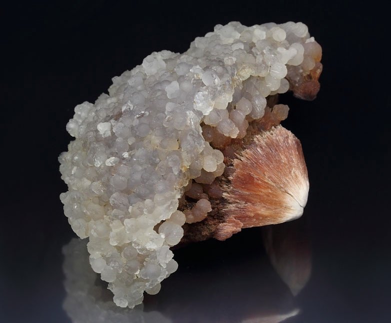 SCOLECITE, CHALCEDONY