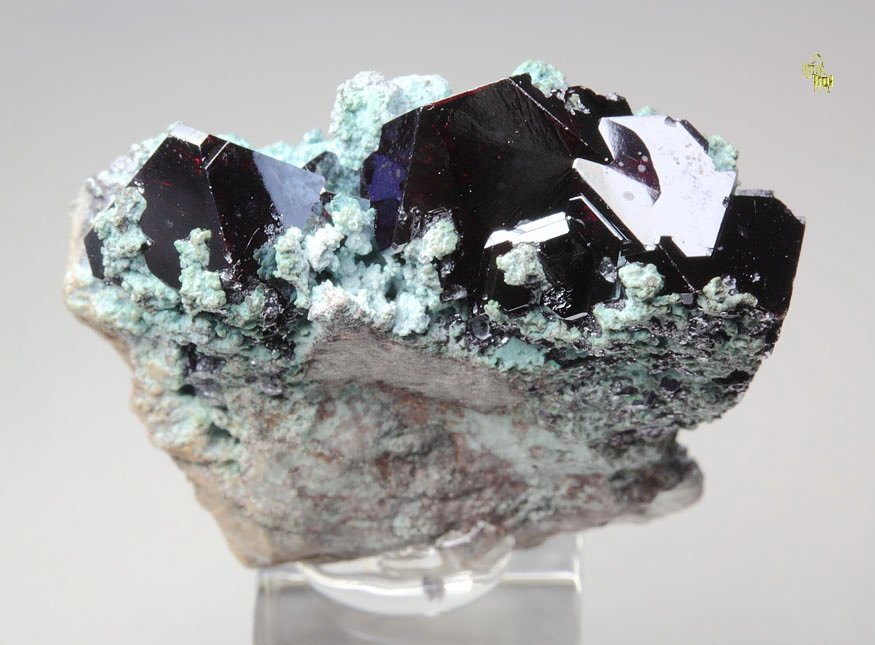 CUPRITE, PLANCHEITE