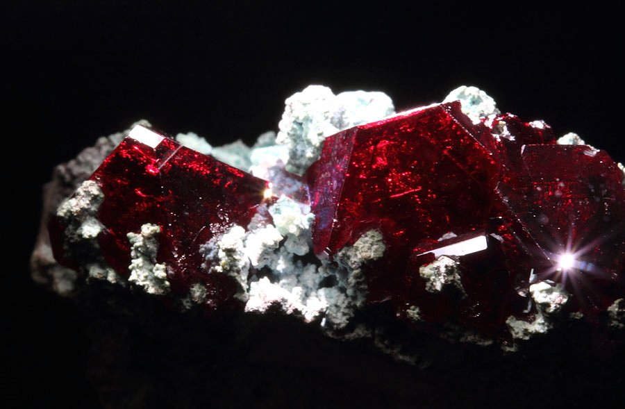 CUPRITE, PLANCHEITE