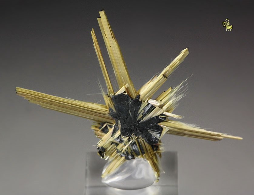 RUTILE, HEMATITE