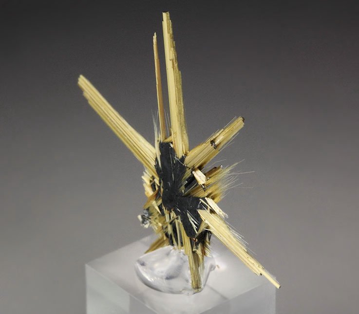 RUTILE, HEMATITE