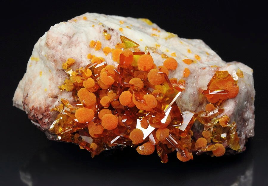 WULFENITE, MIMETITE