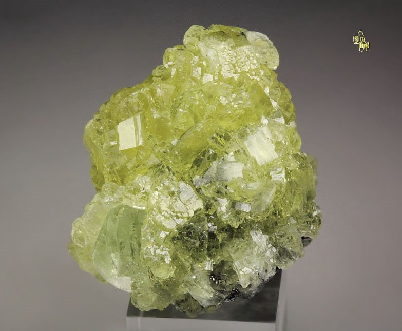 gemmy PREHNITE, DIOPSIDE