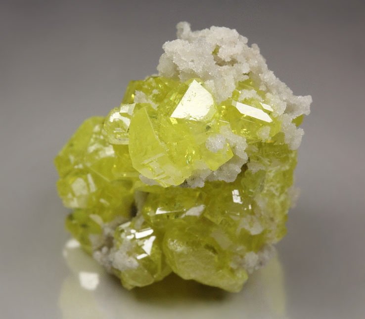 SULPHUR, ARAGONITE