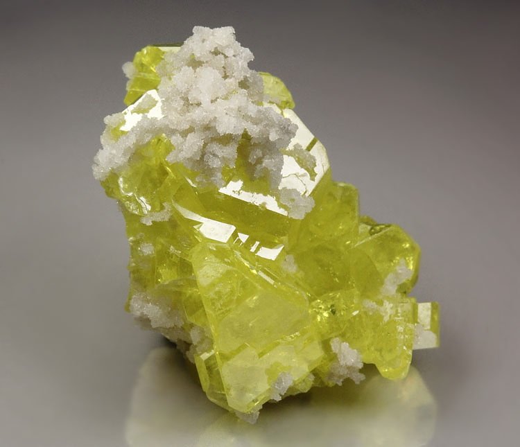 SULPHUR, ARAGONITE