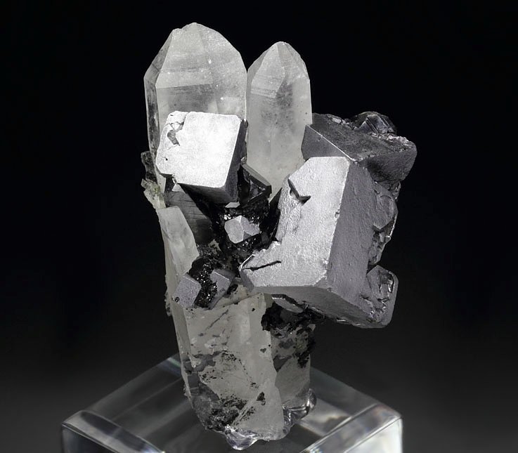 GALENA, QUARTZ, SPHALERITE, CHALCOPYRITE 