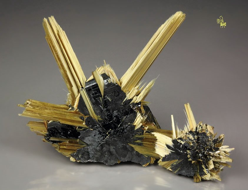 RUTILE, HEMATITE