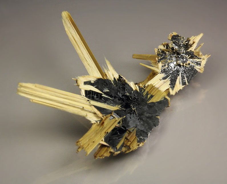 RUTILE, HEMATITE