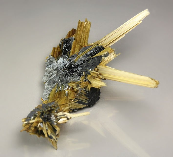 RUTILE, HEMATITE