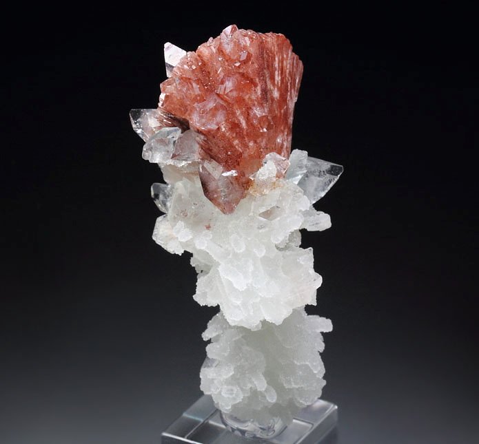 HEULANDITE, FLUORAPOPHYLLITE-(K), CHALCEDONY, STILBITE