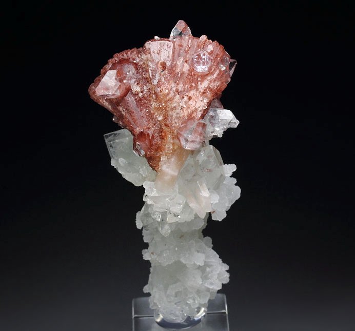 HEULANDITE, FLUORAPOPHYLLITE-(K), CHALCEDONY, STILBITE