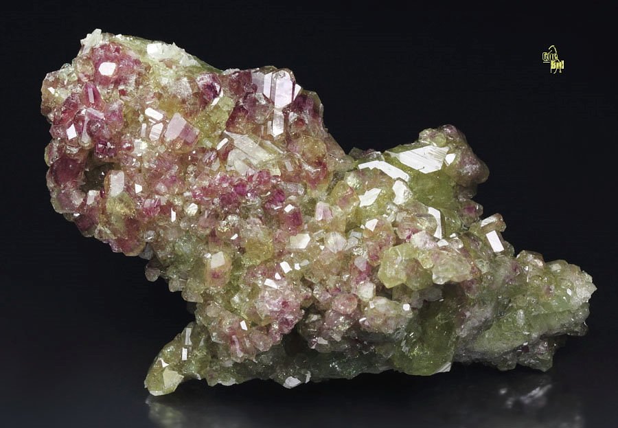 gem VESUVIANITE bi-color