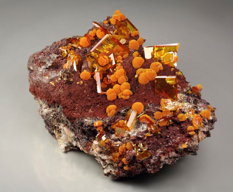 WULFENITE, MIMETITE