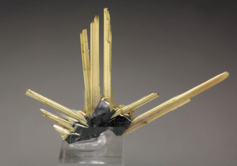 RUTILE, HEMATITE