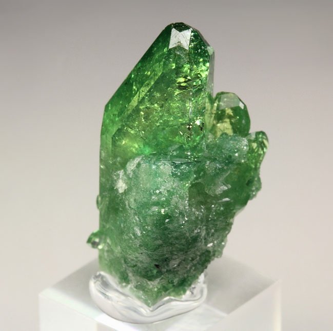 gem VESUVIANITE var. CHROMIAN