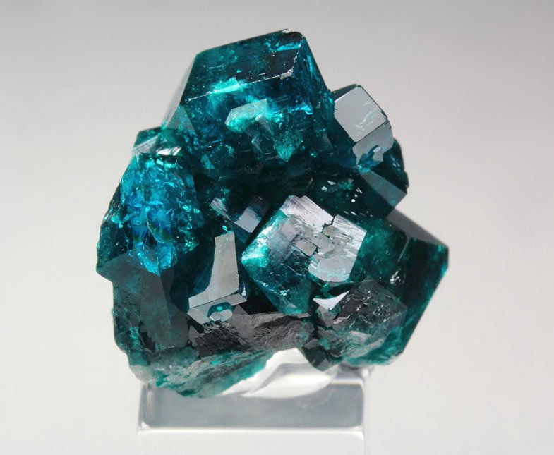 gem DIOPTASE bi-terminated