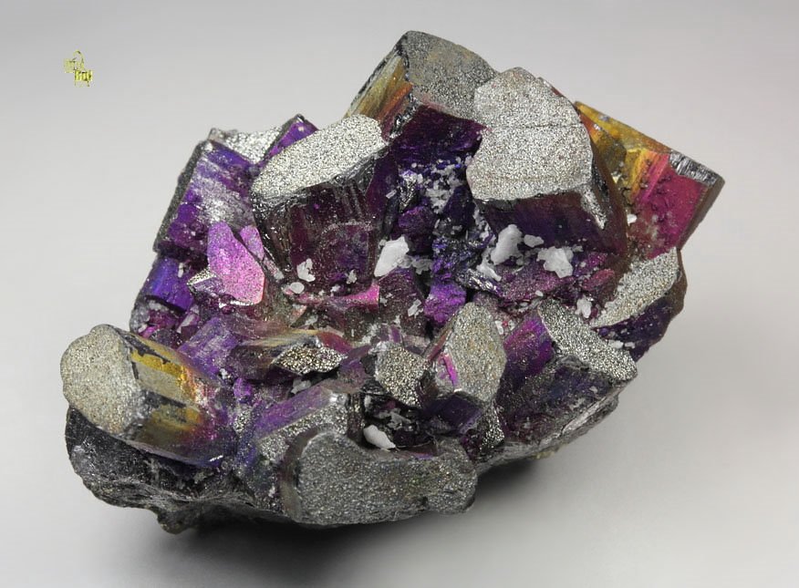 ENARGITE, iridescent CHALCOPYRITE