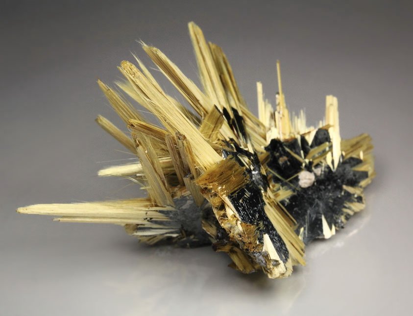 RUTILE, HEMATITE