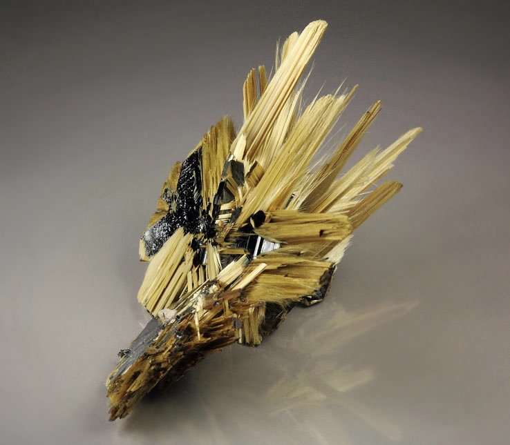 RUTILE, HEMATITE